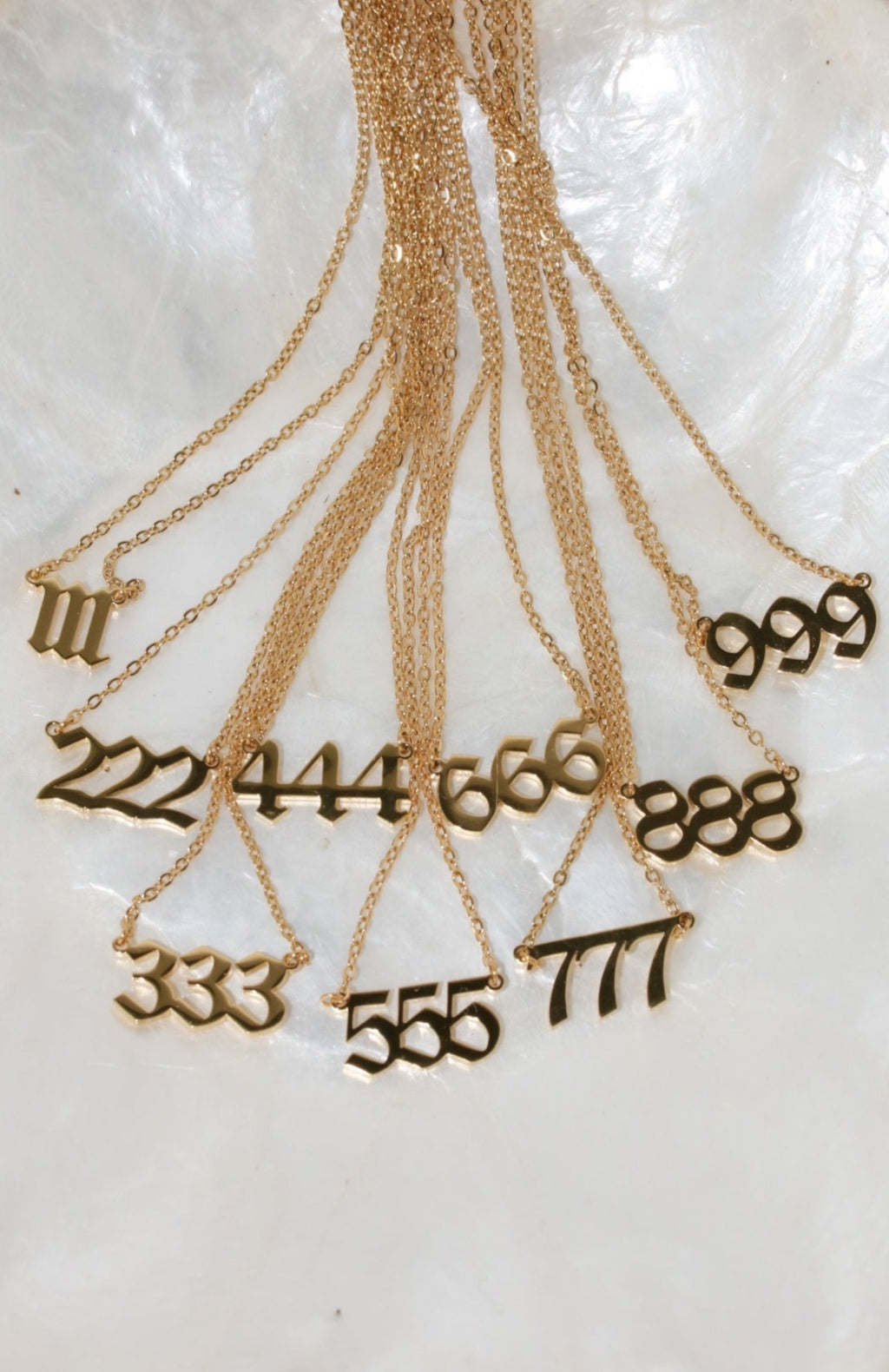 Angel Number Necklace