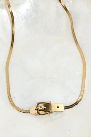 Clearance Pricing BLOWOUT Gold Belt Buckle Herringbone Choker Necklace Belt  Silver Snake Chain Necklace WA-922 WA-923