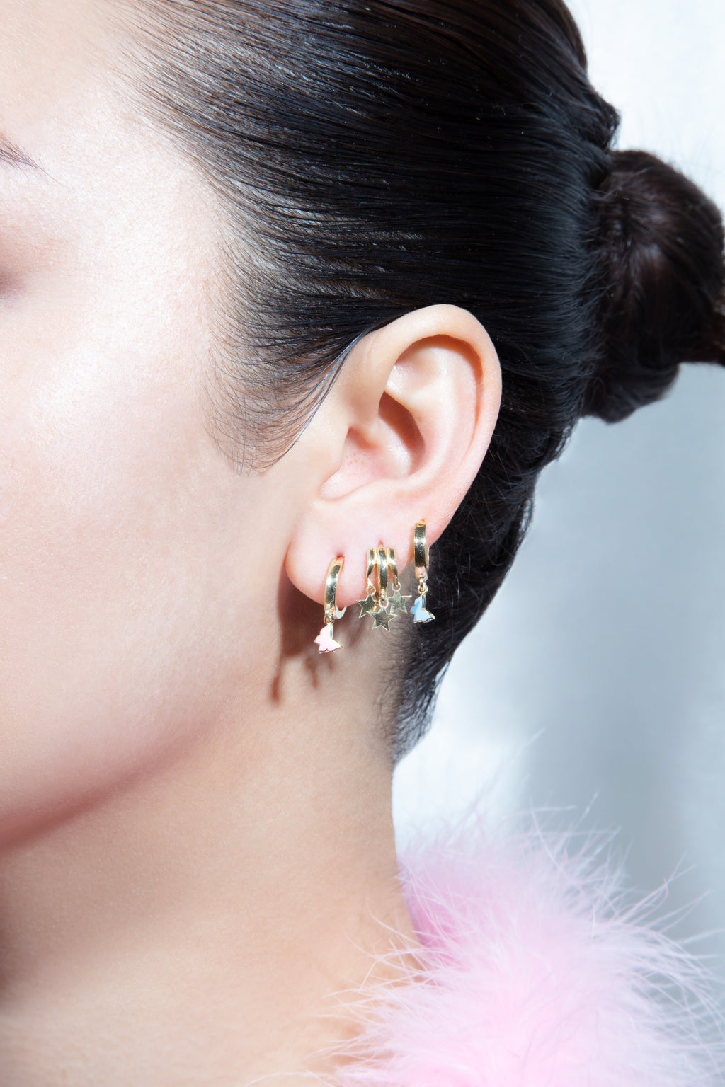 Chvker store butterfly earrings