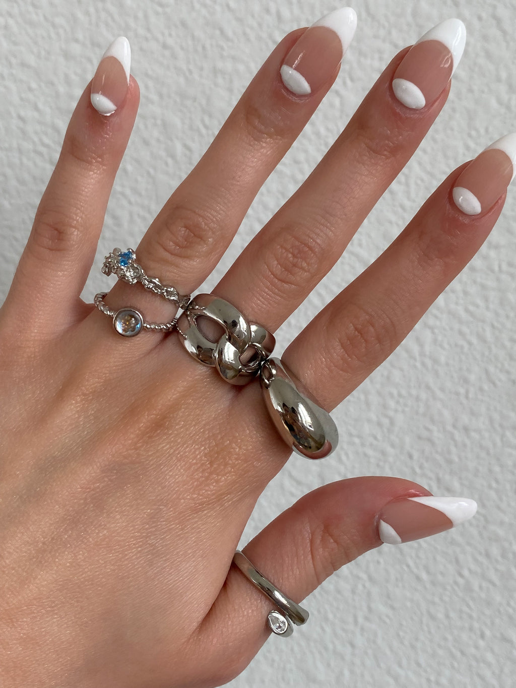 Chunky twist online open ring