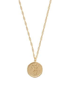 Home / Zodiac Medallion Necklace